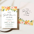 Search for citrus baby shower invitations Modern