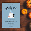 Search for spooky one 1st birthday invitations Halloween birthday party