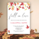 Search for watercolor leaves bridal shower invitations Elegant