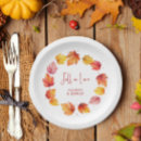 Search for fall wedding plates Fall in love