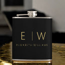 Search for monogram flasks Modern minimalist