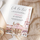 Search for eifel invitations Paris tea party