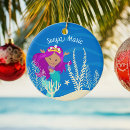 Search for little mermaid christmas tree decorations Ocean