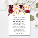 Search for luxurious fall autumn wedding wedding invitations Boho bohemian garden bouquet
