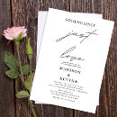 Search for nontraditional wedding invitations Nothing fancy just love