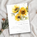 Search for boho sunflower baby shower invitations Botanical