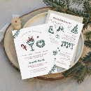 Search for winter hen party invitations Whimsical