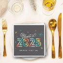 Search for new year napkins Fireworks
