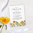Search for sunflower celebration of life invitations Sympathy