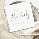 Search for black and white guest books Minimalist