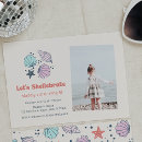 Search for pictures of shells invitations Summer