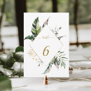 Search for table numbers wedding invitations Gold