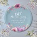 Search for 60th anniversary plates Elegant