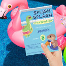 Search for dino pool party invitations Kids