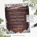 Search for barn wedding invitations Lace