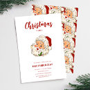 Search for funny santa christmas invitations Watercolor