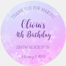 Search for frozen party stickers Girl