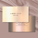 Search for pink shiny metallic business cards Glam