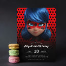 Search for toddler girl birthday invitations Ladubug