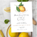 Search for lemonade birthday invitations Fruit
