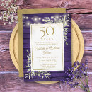 Search for rustic wedding anniversary invitations Vow renewal