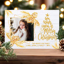 Search for wood christmas cards Gold