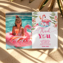 Search for pool party thank you cards Girl