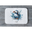 Search for cute bath mats Puffin