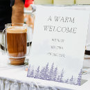 Search for winter welcome wedding signs Snow