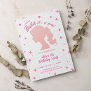 Search for pretty in pink birthday invitations Girls