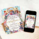 Search for wonderland baby shower invitations Watercolor