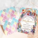 Search for queen baby shower invitations Mad hatter