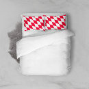 Search for red and white pillowcases Chequered pattern