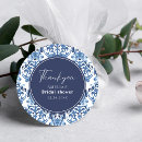 Search for victorian floral stickers Blue and white