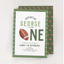 Search for football 1st birthday invitations Boys