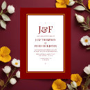 Search for maroon wedding invitations Modern