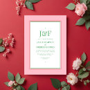 Search for red and pink wedding invitations Trendy