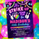 Search for bowling invitations Strike up some fun