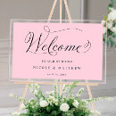 Search for pink wedding signs Elegant