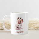 Search for watercolor owl mugs Whimsical