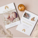 Search for boho birth announcement cards Minimalist