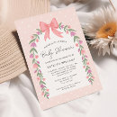 Search for pretty in pink baby shower invitations Flowers