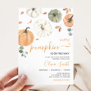 Search for little pumpkin shower invitations Minimalist