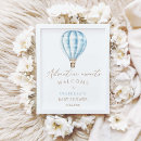 Search for hot air balloon welcome signs Watercolor