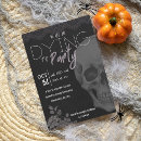 Search for goth halloween invitations Modern