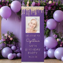 Search for purple gold banners Chic