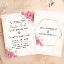 Search for spanish and english wedding invitations Floral