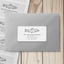 Search for trout return address labels Fisherman