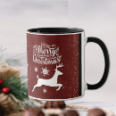 Search for christmas red snowflake reindeer mugs Nordic