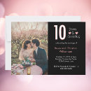 Search for 10 year anniversary invitations Celebration